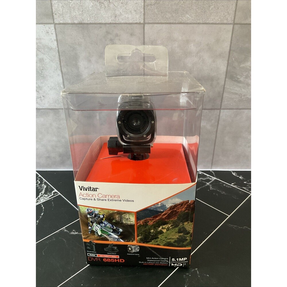 Vivitar DVR 787HD ~ Full HD 1080 ~ Action Camera with Remote Waterproof Case